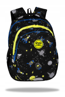 Viackomorový školský batoh CoolPack, čierny, 21 rokov
